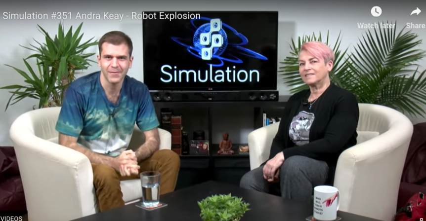 The Robot Explosion on the Simulation Series